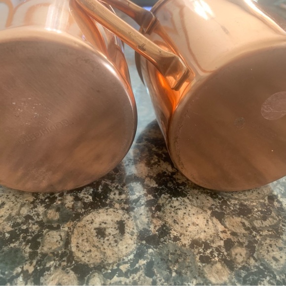 Copper and brass kitchen ensemble Mug Set - Picture 2 of 4